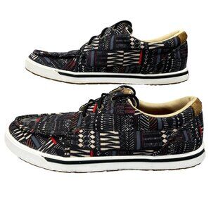 Twisted X Women's Kicks Lace-Up Southwestern Sneakers Size 8